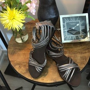 Titanium colored BP Sandel in Size 9 1/2 M